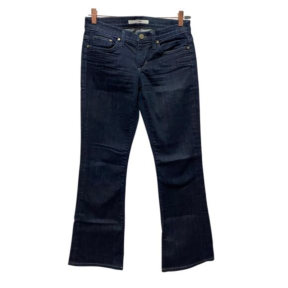 Joe's Jeans Women's Dark Wash Rocker Bootcut Jeans Size 27 low rise y2k - Picture 1 of 10